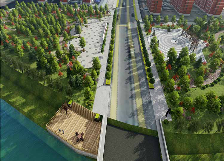 惠河公园景观设计